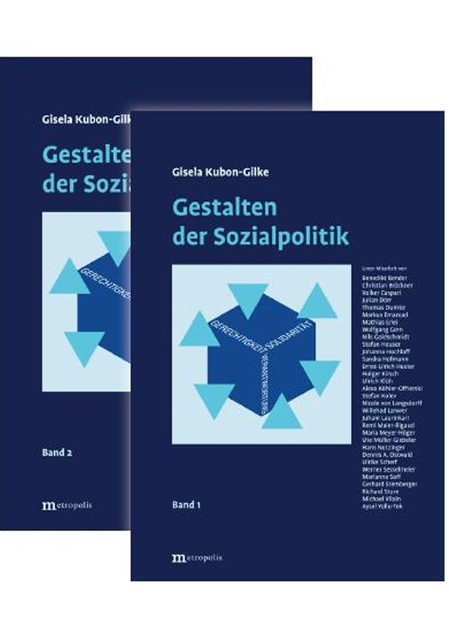 Gestalten der Sozialpolitik -Gisela Kubon-Gilke et al. Buchcover